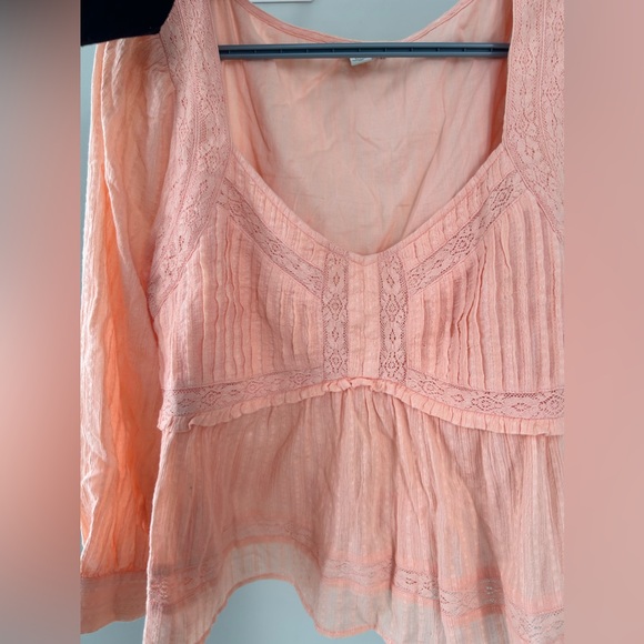 Salmon Pink top - Picture 2 of 3